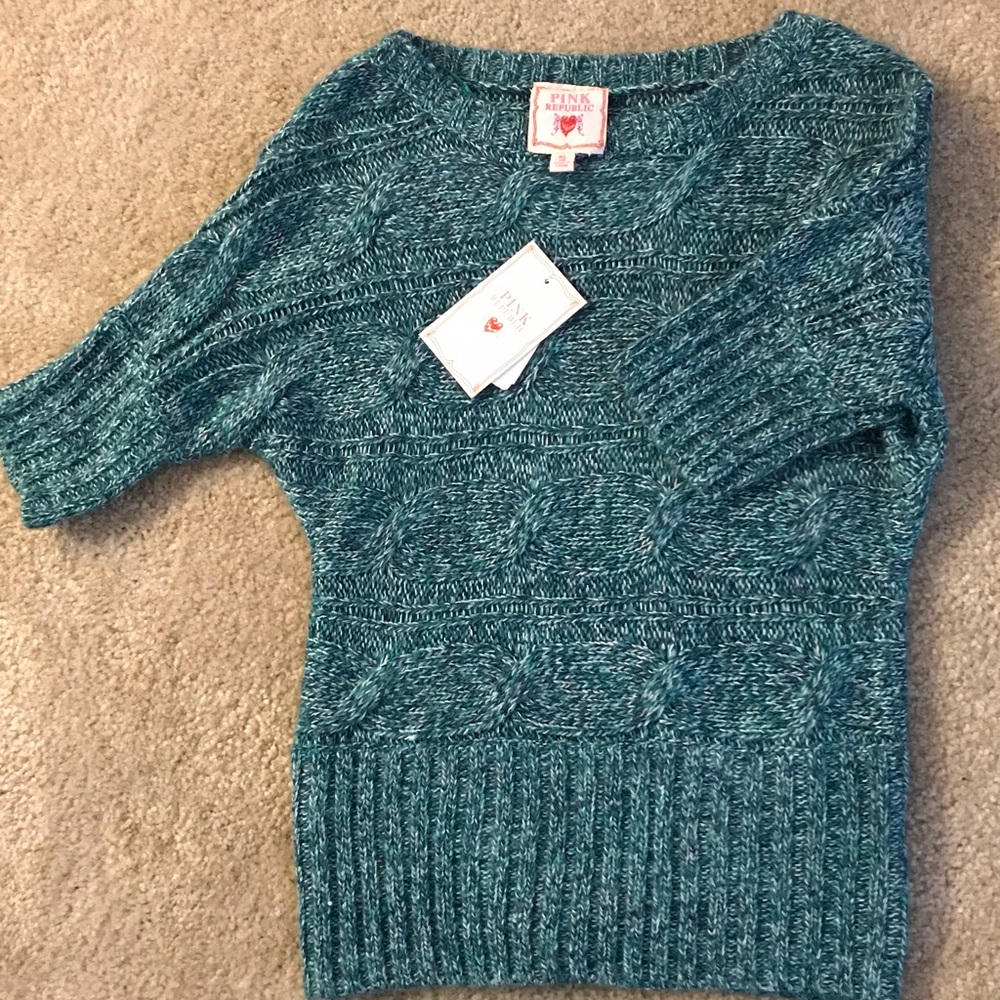 Pink Republic - Sweater, Short Sleeve, XL/16